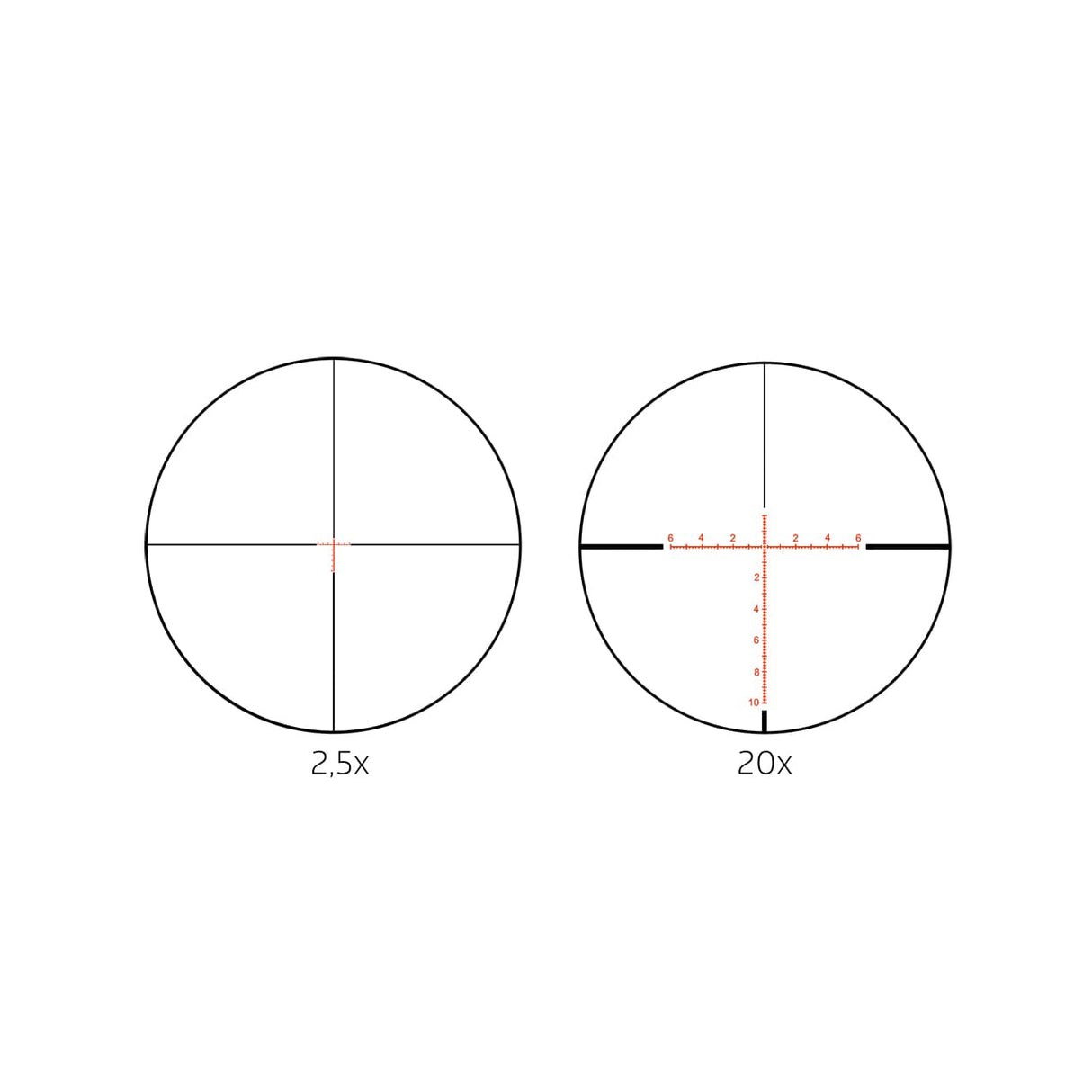 NZ8 2,5-20x50 Inception Zielfernrohr