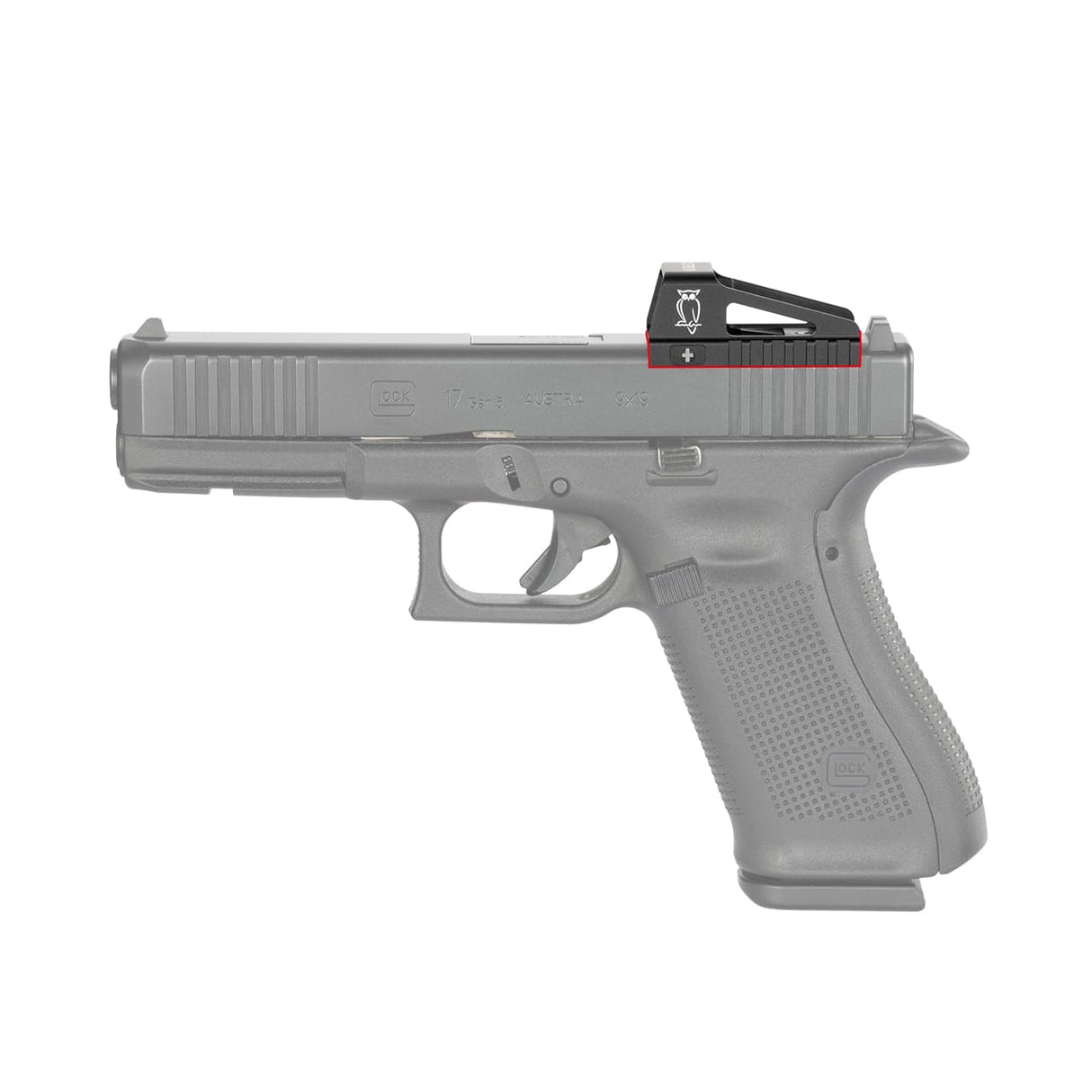 NV 1x23 OS für Glock MOS Rotpunktvisier